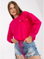 Mikina RV BL 8066.32P fuchsiová