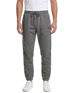 Calvin Klein Fleecové nohavice s logom Jogger Grey Heather - LZ04LE291G-P7E