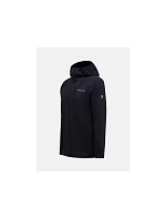 Pánska mikina PEAK PERFORMANCE M Trail Polartec Zip Hood, čierna Pánska mikina PEAK PERFORMANCE M Trail Polartec Zip Hood, čierna