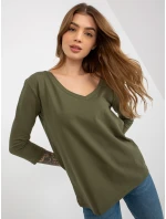 Blúzka EM BZ ES 21 609.10X khaki