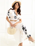 Šaty IR SK 2689 1.88 biela a čierna