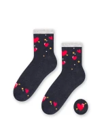 Dámske ponožky Steven art.136 Srdce Dámske ponožky Steven art.136 Srdce