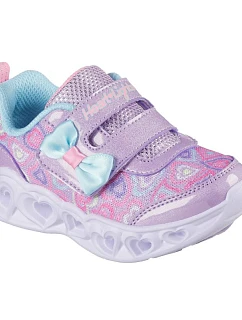 Detská každodenná obuv Skechers HEART LIGHTS BOOGIE LAND 303258N LVMT