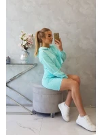 Súprava blúzky so sukňou mint