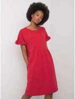 Šaty RV SK 5576.04 tmavo červená Šaty RV SK 5576.04 tmavo červená