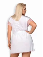 Elegantný župan girll peignoir XXL - Obsessive Elegantný župan girll peignoir XXL - Obsessive