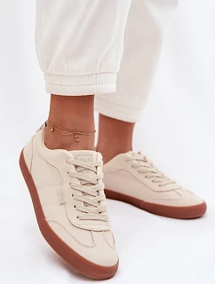 Dámske textilné tenisky Big Star TT274358 Beige