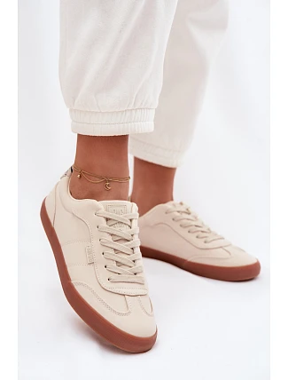 Dámske textilné tenisky Big Star TT274358 Beige Dámske textilné tenisky Big Star TT274358 Beige