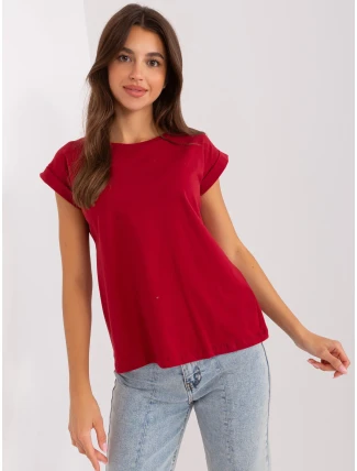 Tričko RV TS 4833.00X burgundy