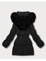 Dámska zimná bunda s kapucňou S'West black (B8550-1) Dámska zimná bunda s kapucňou S'West black (B8550-1)