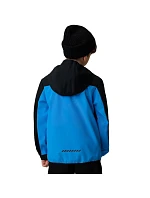 Chlapčenská softshellová bunda 4F M477 modrá 4FJWSS26TSOFM477 33S