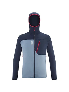 Mikina MILLET M SENECA FLEECE HOODIE, modrá