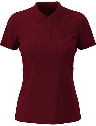 Stedman Lux Polo Women Dámske piqué polo „Lux“ 05.9160 bordó Stedman Lux Polo Women Dámske piqué polo „Lux“ 05.9160 bordó
