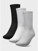 Pánske ponožky 4F H4L22-SOM303 šedé_biele_čierne