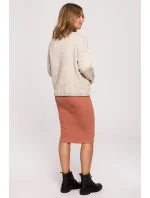 Dámsky Cardigan BK074 Beige - BeWear