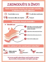 Dámske nohavičky MENSTRUAL Midislip Black - BELLINDA DIM