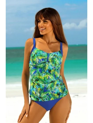 Suzanne L5235/4 zeleno-modré tankiny -Lorin Suzanne L5235/4 zeleno-modré tankiny -Lorin