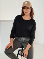MINIMODA dámska blúzka s príveskom čierna FashionStreet RY2678