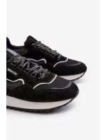 Sneakersy Męskie Big Star NN174321 Memory Foam System Czarne