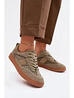 Dámske tenisky Big Star TT274761 Khaki