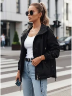 Dámska prechodná bunda BELART black FashionStreet TY4271