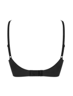 Jednoduchá košeľová podprsenka Čierna - Julimex