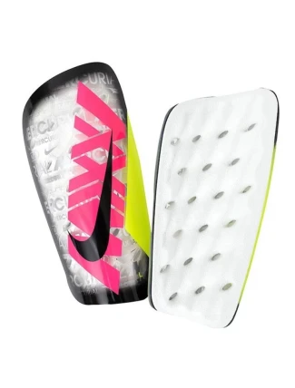 ŠPORT Futbalové chrániče holení Mercurial Lite 25 DX4607 975 Ružová so žltou - Nike