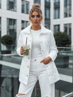 Dámska prešívaná bunda RATIA ecru FashionStreet TY3613