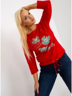 Blúzka RV BZ 8457.47P červená Blúzka RV BZ 8457.47P červená