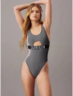 Dámske jednodielne plavky KW0KW02640 BEH black - Calvin Klein Dámske jednodielne plavky KW0KW02640 BEH black - Calvin Klein