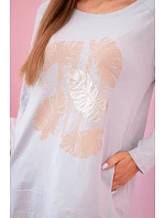 Dámska blúzka 69504 sivá - Esilla