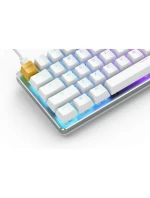 Glorious PC Gaming Race GMMK USB QWERTY klávesnica American International Silver, biela