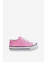 Dziecięce Trampki Klasyczne Różowe Filemon