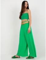 Nohavice DHJ SP 8387.57 zelená