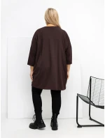 Blúzka RV BZ A1076.00 tmavohnedá