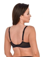 Dámska podprsenka HANNAH BS0 1207 Čierna s béžovou - Gaia Dámska podprsenka HANNAH BS0 1207 Čierna s béžovou - Gaia