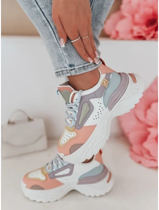 Dámske tenisky na platforme CELESTIC mix FashionStreet ZY0820 Dámske tenisky na platforme CELESTIC mix FashionStreet ZY0820