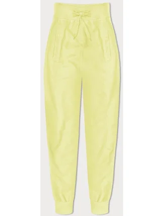 Slim tepláky v citrónovej farbe (CK03-33)