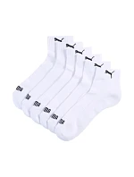 Ponožky Puma Cushioned Quarter, balenie po 3 kusoch, biele, 938581 02 Ponožky Puma Cushioned Quarter, balenie po 3 kusoch, biele, 938581 02