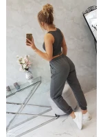 Grafitová súprava top+nohavice