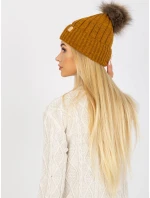 Dámska čiapka JK CZ 8.71 tmavo žltá