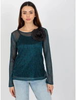 Dámska blúzka a top LK KMPL 506635.54P námornej - FPrice