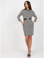 Dámske šaty TW SK BL 1007 .32P čiernobielo - FPrice
