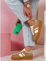 Dámske tenisky MOTIONA khaki FashionStreet ZY0902