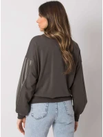 Mikina RV BL 7352.52 tmavá khaki