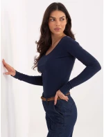 Blúzka WT BZ A1090.83 tmavomodrá