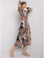 Šaty LC SK 22K 3038.78P čierno-béžové - FPrice