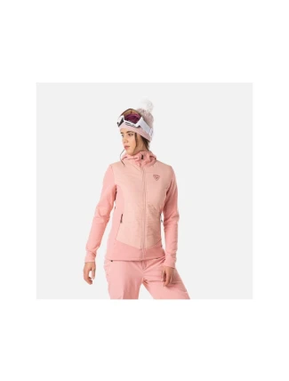Rossignol W Classique Hybrid Clim Jacket ružová