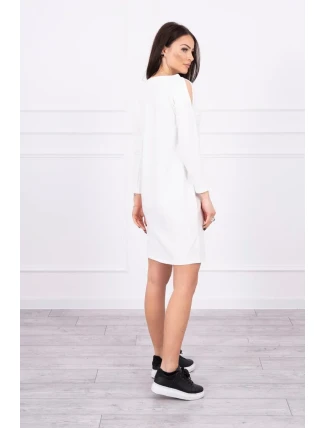 Šaty s potlačou Dream ecru