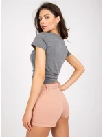 Tričko RV TS 4623.56 tmavo šedá